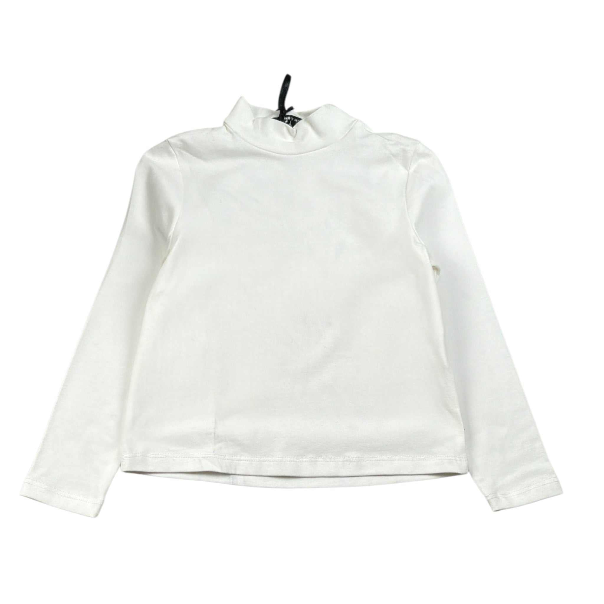 Akyta Shirt Mezzo Collo tinta unita Bianco per Bambino 441044 BIANCO AKYTA 