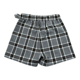Alice Pi Short tinta unita con Fantasia A Quadri Grigio per Bambina 2406 GRIGIO ALICE PI 