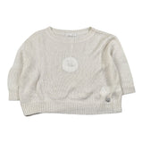 Alice Pi Maglia tinta unita Girocollo Panna per Neonata 2842 PANNA ALICE PI 