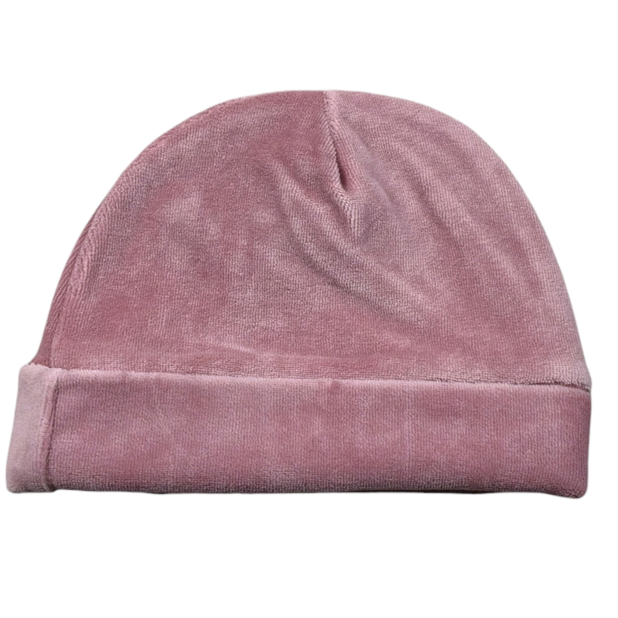 Alice Pi Cappello tinta unita In Camoscio Rosa per Neonata CAL11Q ROSA ALICE PI 