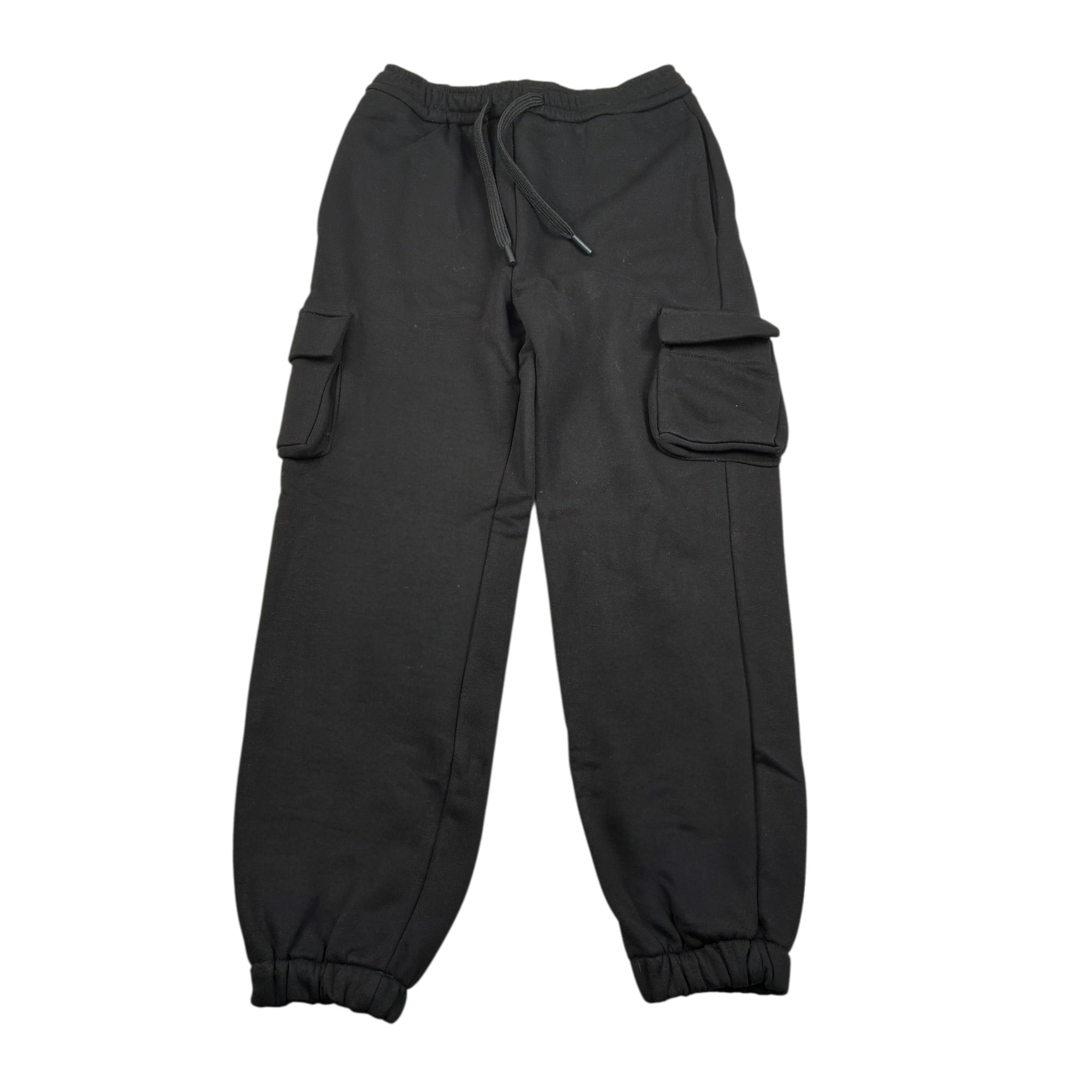Amiuni Pantalone Modello Tuta tinta unita Nero per Bambina AG802025 NERO AMIUNI 