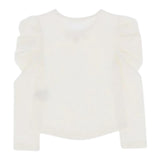 Angel'S Face Shirt Girocollo tinta unita con Fiocco Bianco per Bambina SNOWDROP BIANCO ANGEL'S FACE 