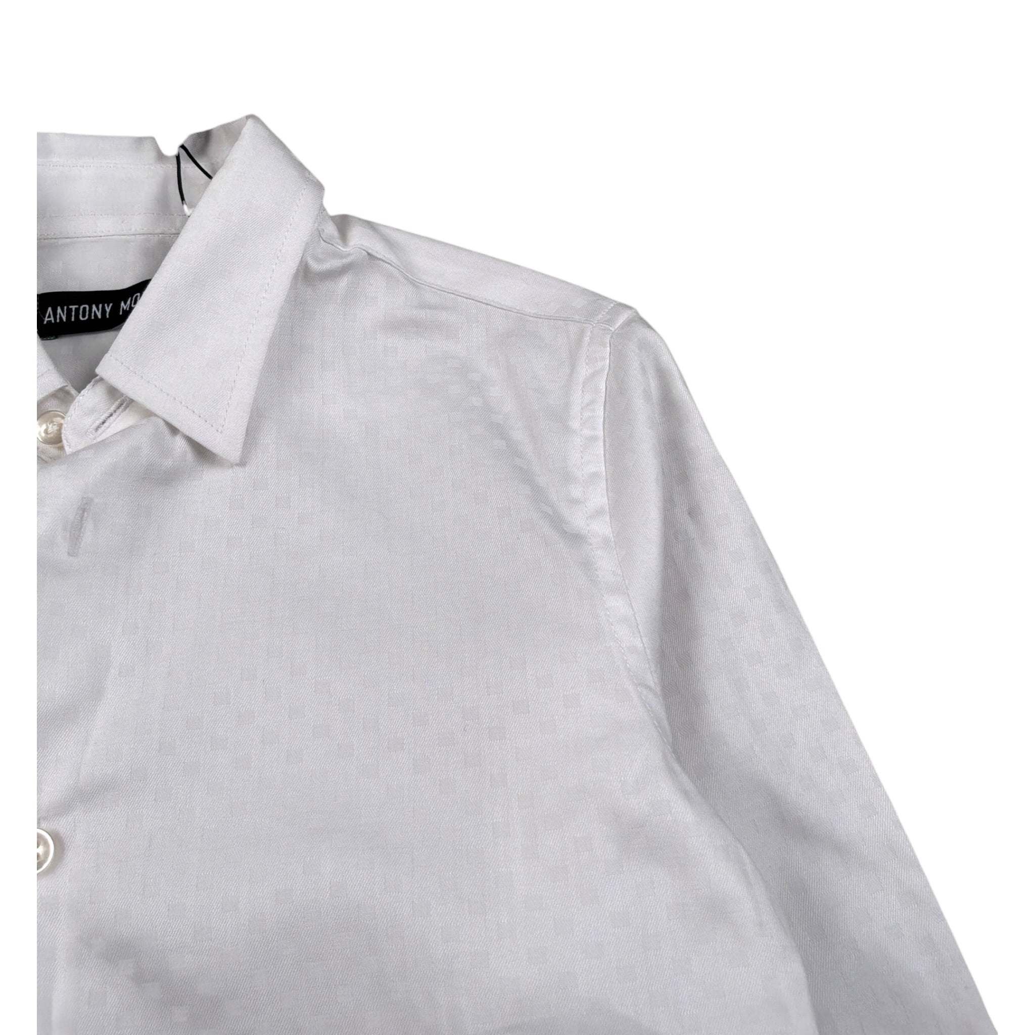 Antony Morato Camicia Manica Lunga tinta unita Bianco per Bambino 899999 BIANCO ANTONY MORATO 