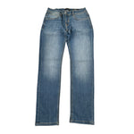 Antony Morato Jeans tinta unita con Girovita Regolabile Azzurro per Bambino MKDT00064 AZZURRO ANTONY MORATO 