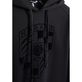 Antony Morato Felpa Chiusa Xon Cappuccio tinta unita Nero per Bambino MKFL00531 NERO ANTONY MORATO 