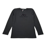 Antony Morato Shirt tinta unita con Stampa Nero per Bambino MKKL00274 NERO ANTONY MORATO 