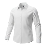 Antony Morato Camicia tinta unita Manica Lunga Bianco per Bambino MKSL00088 BIANCO ANTONY MORATO 