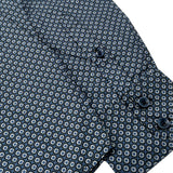 Antony Morato Camicia tinta unita con Microfantasia Blu per Bambino MKSL00257 BLU ANTONY MORATO 