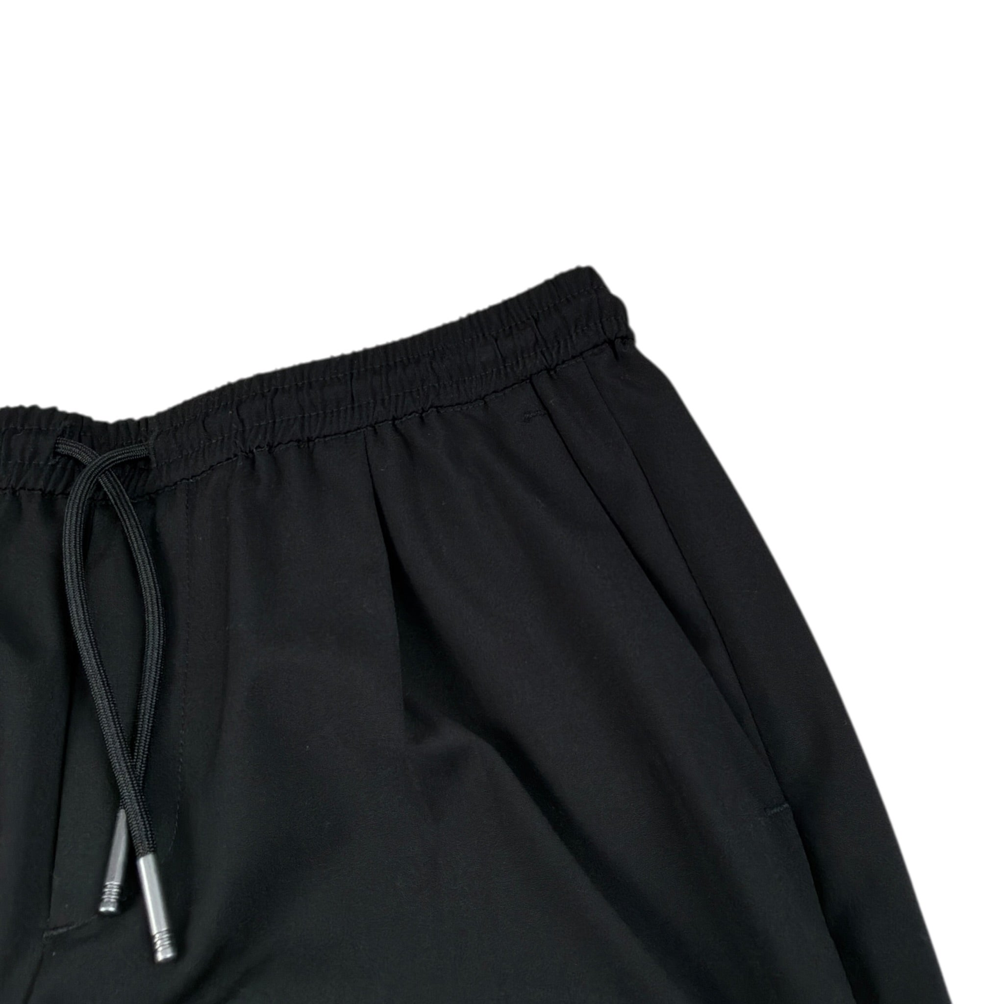 Antony Morato Pantalone tinta unita con Elastico In Vita Nero per Bambino MKTR00239 NERO ANTONY MORATO 