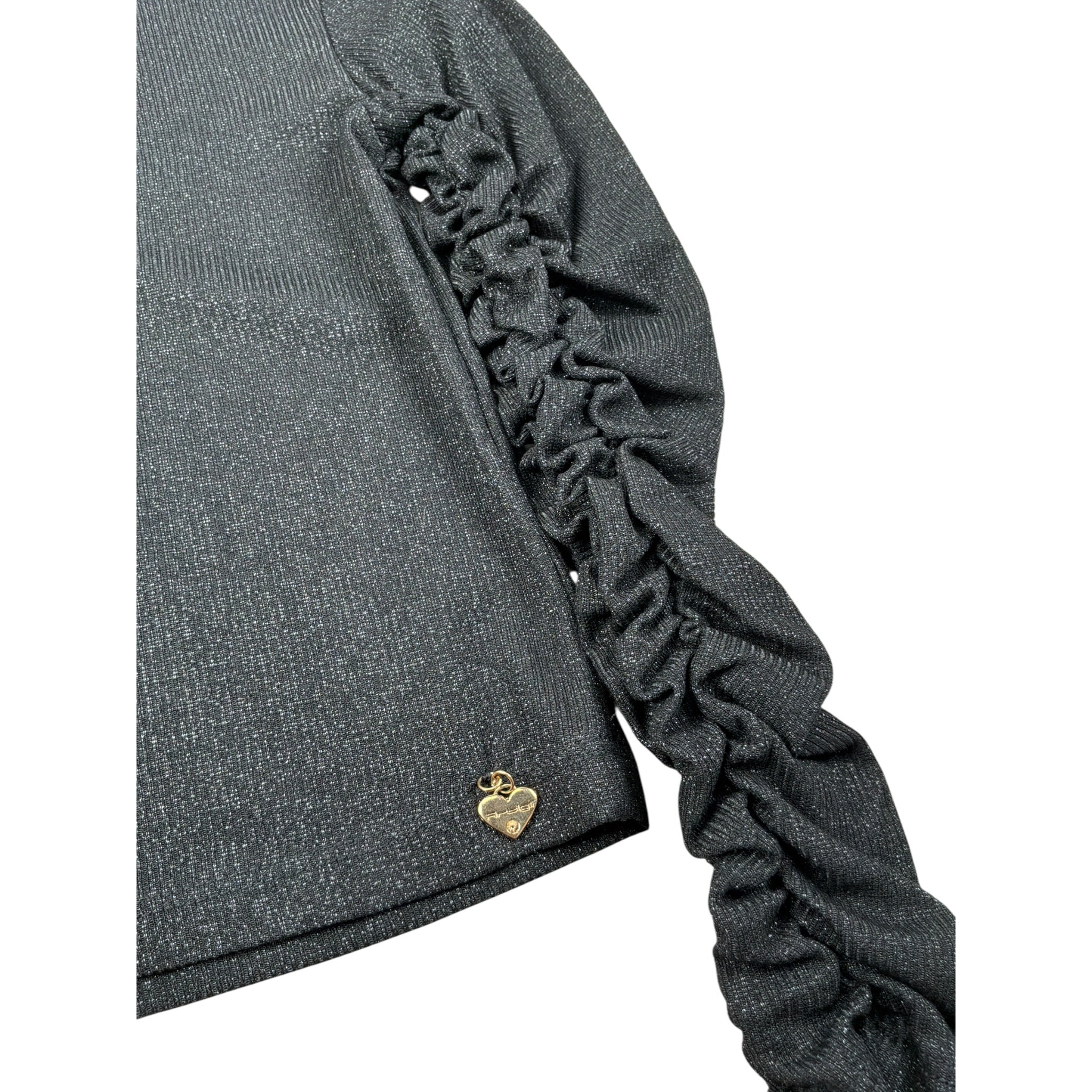 Artigli Maglia Lurex tinta unita Mezzo Collo Nero per Bambina AG1161241GM53192 NERO ARTIGLI 