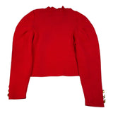 Artigli Maglia Mezzo Collo tinta unita Rosso per Bambina GM53037 ROSSO ARTIGLI 
