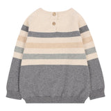 Aspen Maglia Girocollo Bicolore Beige per Neonato 2342 BEIGE ASPEN 