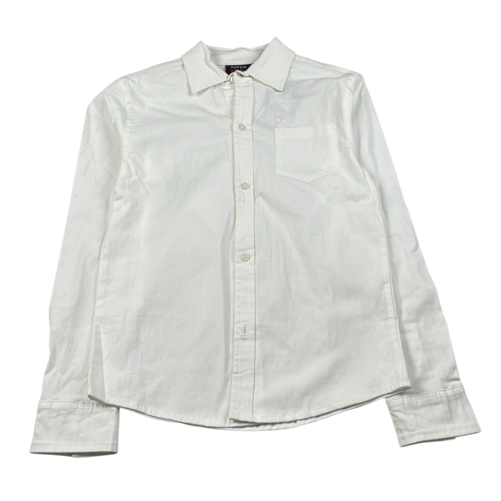 Aspen Polo Club Camicia Manica Lunga tinta unita Bianco per Bambino 1030C0001 BIANCO ASPEN POLO CLUB 