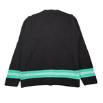 Aspen Polo Club Cardigan tinta unita con Logo Nero per Bambino 1031W0835 NERO ASPEN POLO CLUB 