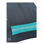 Aspen Polo Club Cardigan tinta unita con Logo Nero per Bambino 1031W0835 NERO ASPEN POLO CLUB 