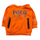 Aspen Polo Club Felpa con Cappuccio tinta unita Arancione per Neonato 1051F00015 ARANCIONE ASPEN POLO CLUB 