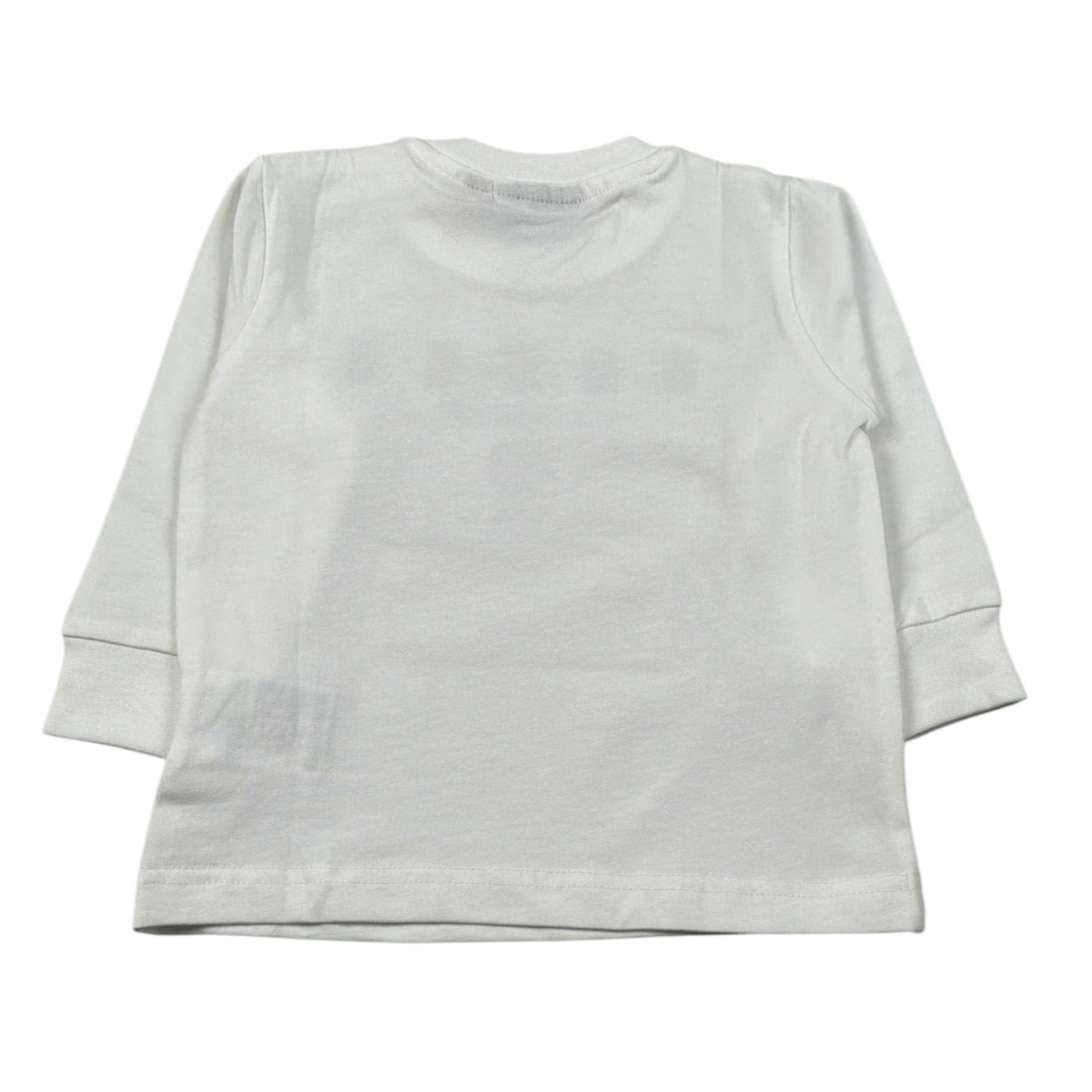Aspen Polo Club Shirt Girocollo tinta unita con Stampa Bianco per Neonato 1055M000012 BIANCO ASPEN POLO CLUB 