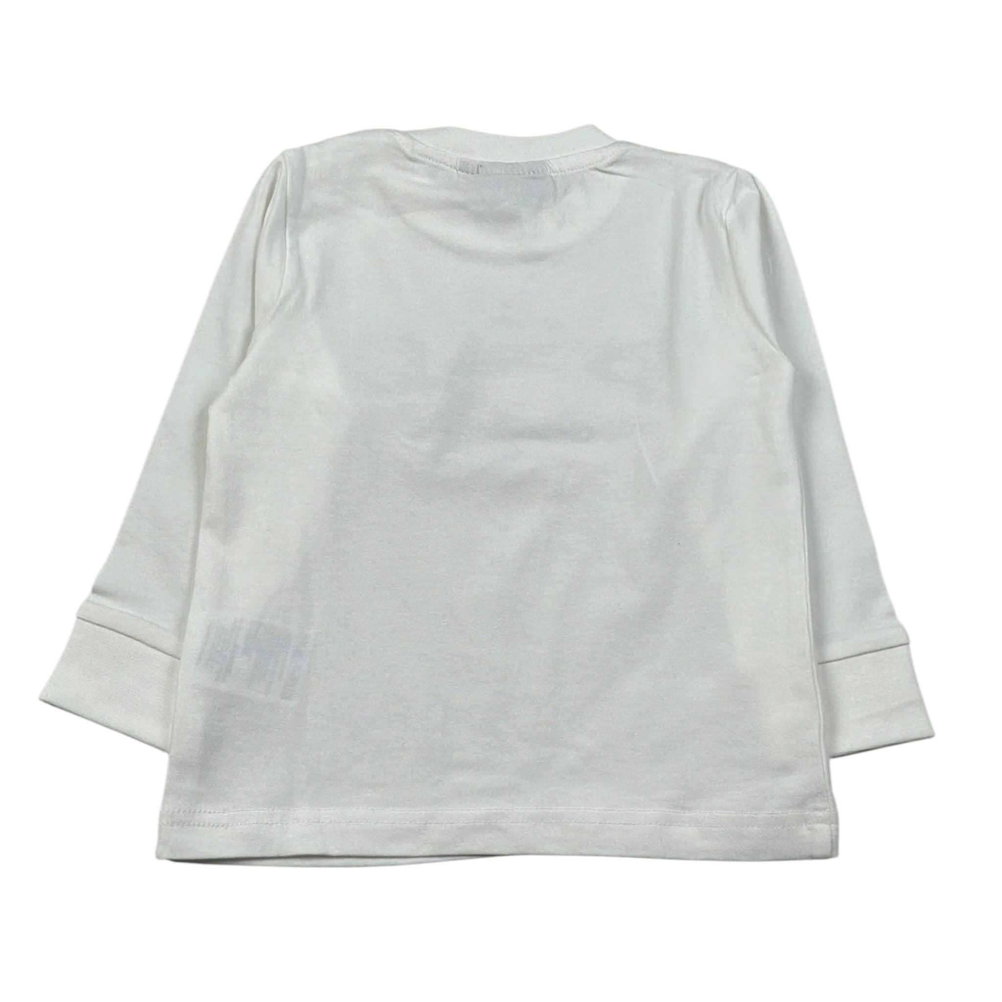 Aspen Polo Club Shirt Girocollo tinta unita con Logo Bianco per Neonato 1075M0440 BIANCO ASPEN POLO CLUB 
