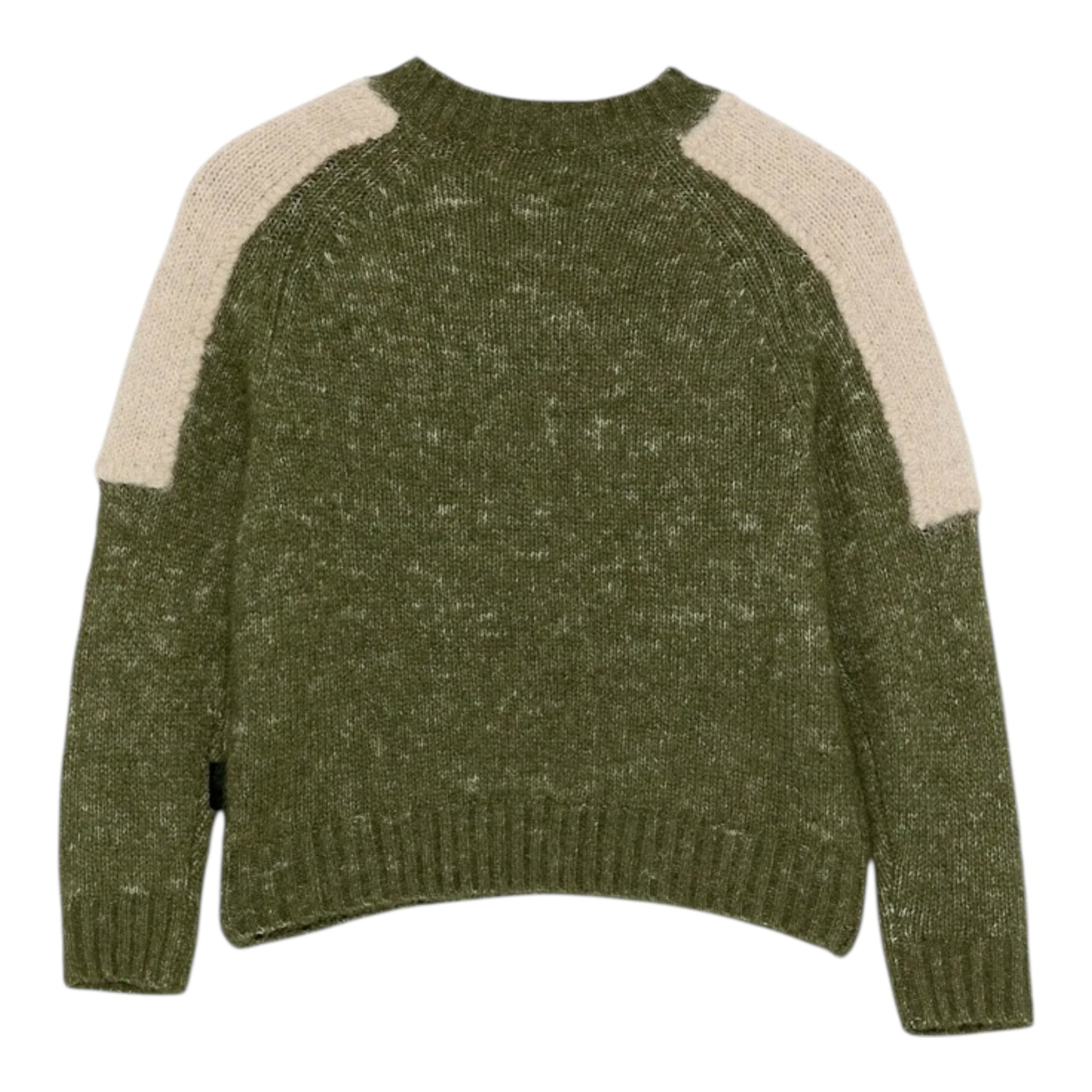 Aspesi Maglia tinta unita Mezzo Collo Verde per Bambino A25AMA0005EM444 VERDE ASPESI 