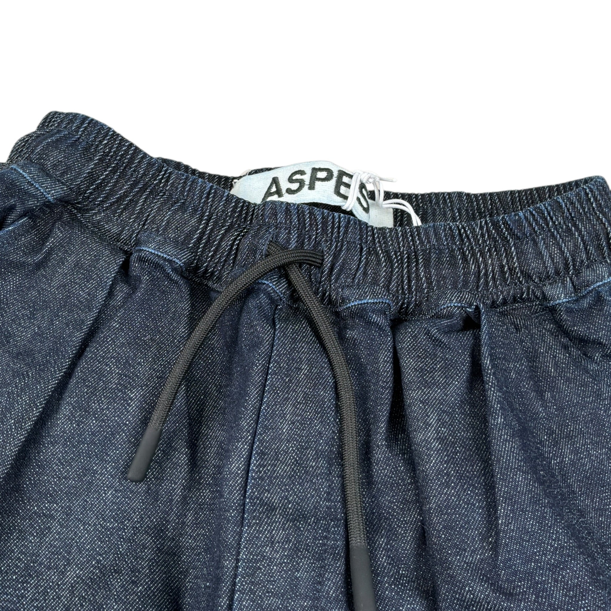 Aspesi Pantalone tinta unita con Elastico In Vita Blu per Bambino A25APL0006J0033 BLU ASPESI 