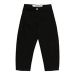 Aspesi Jeans tinta unita con Girovita Regolabile Nero per Bambina A25APL0010J0054 NERO ASPESI 