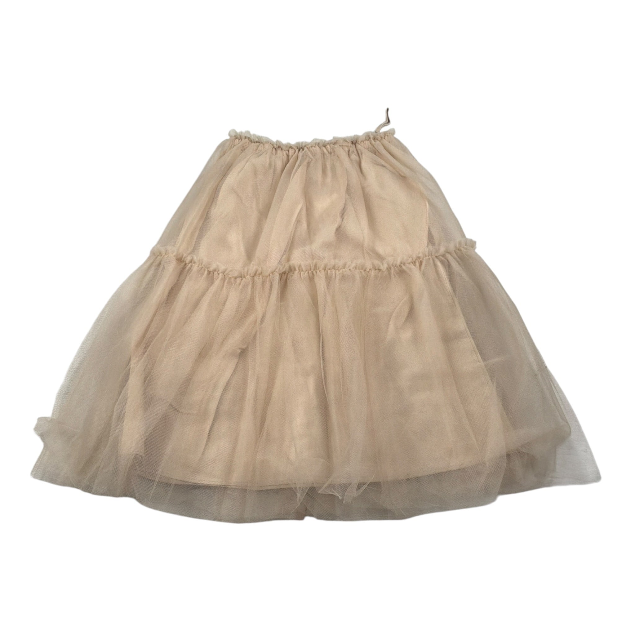 Babe & Tess Gonna tinta unita In Tulle Beige per Bambina 02/548142 BEIGE BABE & TESS 