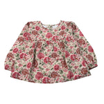 Babe & Tess Camicia Manica Lunga tinta unita Fantasia Floreale Beige per Bambina 03/548099 BEIGE BABE & TESS 