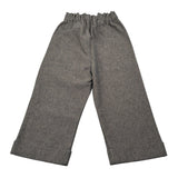 Babe & Tess Pantalone Modello Palazzo con Ricami Beige per Bambina 04/548034 BEIGE BABE & TESS 
