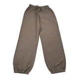 Babe & Tess Pantalone tinta unita con Elastico In Vita Marrone per Bambina 04/548040 MARRONE BABE & TESS 