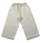 Babe & Tess Pantalone tinta unita Modello Palazzo Panna per Bambina 04/548043 PANNA BABE & TESS 