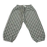 Babe & Tess Pantalone Fantasia Quadretti con Elastico In Vita Verde per Neonato 04/548044 VERDE BABE & TESS 