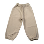 Babe & Tess Pantalone tinta unita con Elastico In Vita Beige per Bambina 04/548111 BEIGE BABE & TESS 