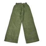 Babe & Tess Pantalone tinta unita Modello Palazzo Verde per Bambina 04/548123 VERDE BABE & TESS 