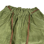 Babe & Tess Pantalone tinta unita Modello Palazzo Verde per Bambina 04/548123 VERDE BABE & TESS 