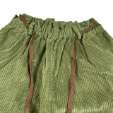 Babe & Tess Pantalone tinta unita Modello Palazzo Verde per Bambina 04/548123 VERDE BABE & TESS 