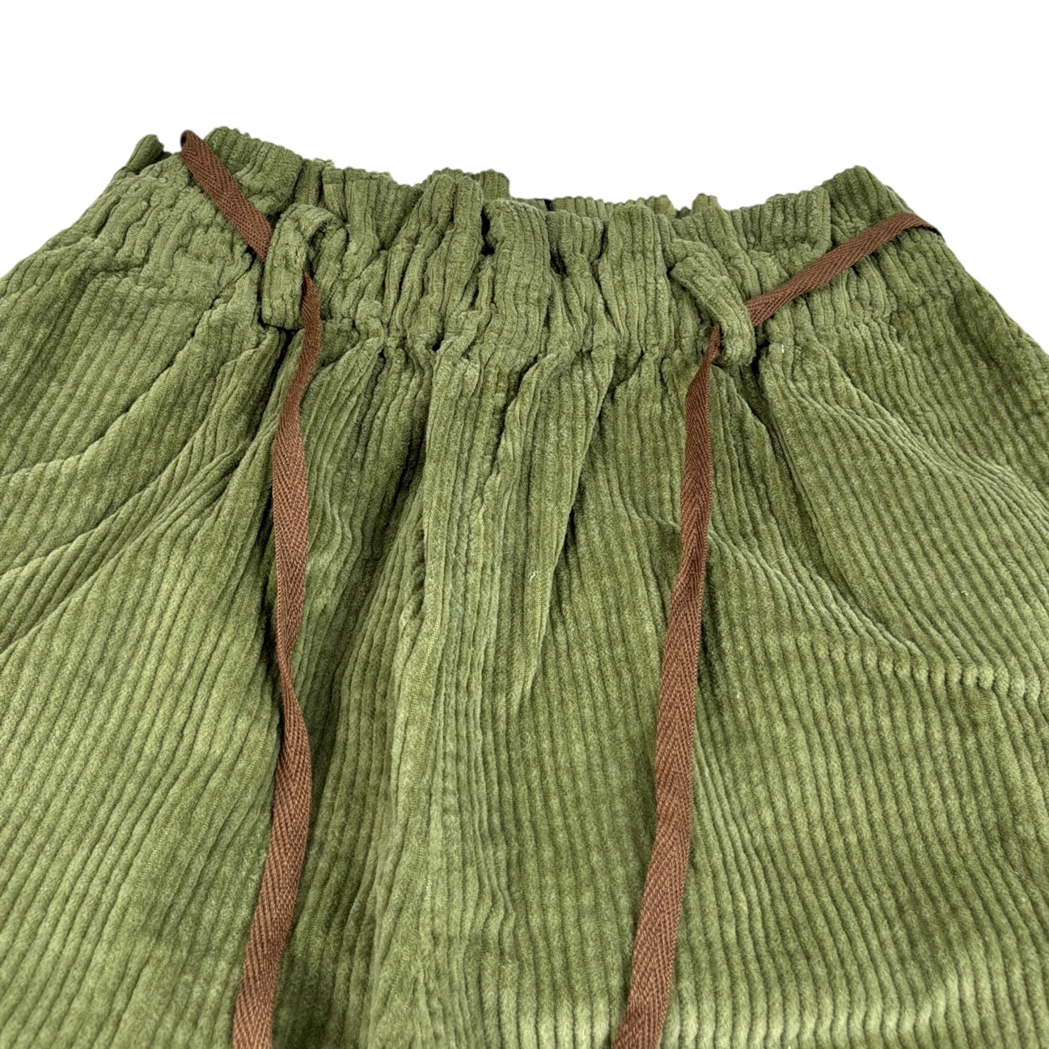 Babe & Tess Pantalone tinta unita Modello Palazzo Verde per Bambina 04/548123 VERDE BABE & TESS 