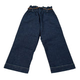 Babe & Tess Jeans tinta unita Modello Palazzo Blu per Bambina 04/548145 BLU BABE & TESS 