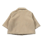 Babe & Tess Cappotto tinta unita Doppiopetto Beige per Neonato 10/548129 BEIGE BABE & TESS 