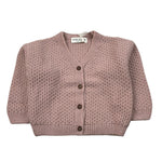 Babe & Tess Cardigan tinta unita Rosa per Neonata 59/548084 ROSA BABE & TESS 