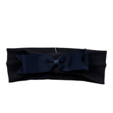 Baby Vip Fascia Tint Unita con Fiocco Blu per Neonata J001308 BLU BABY VIP 