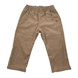 Baby Vip Pantalone tinta unita con Elastico In Vita Beige per Bambino T1041J BEIGE BABY VIP 