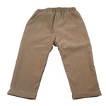 Baby Vip Pantalone tinta unita con Elastico In Vita Beige per Bambino T1041J BEIGE BABY VIP 