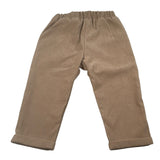 Baby Vip Pantalone tinta unita con Elastico In Vita Beige per Bambino T1041J BEIGE BABY VIP 
