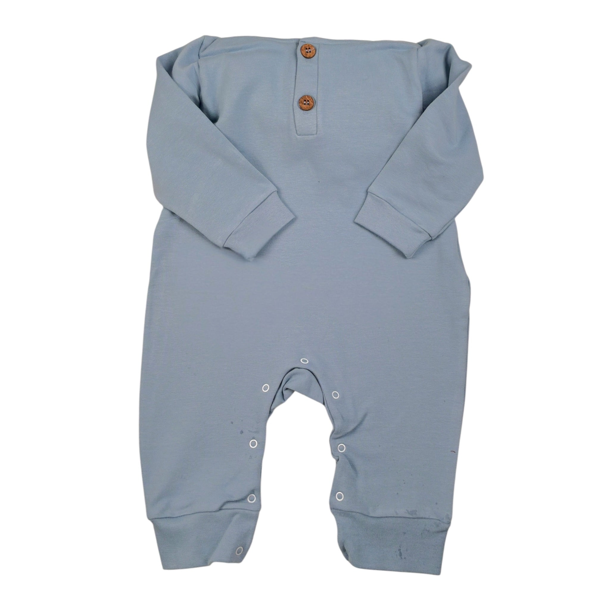 Baby Vip Tutina tinta unita con Cappuccio Azzurro per Neonato T1145 AZZURRO BABY VIP 