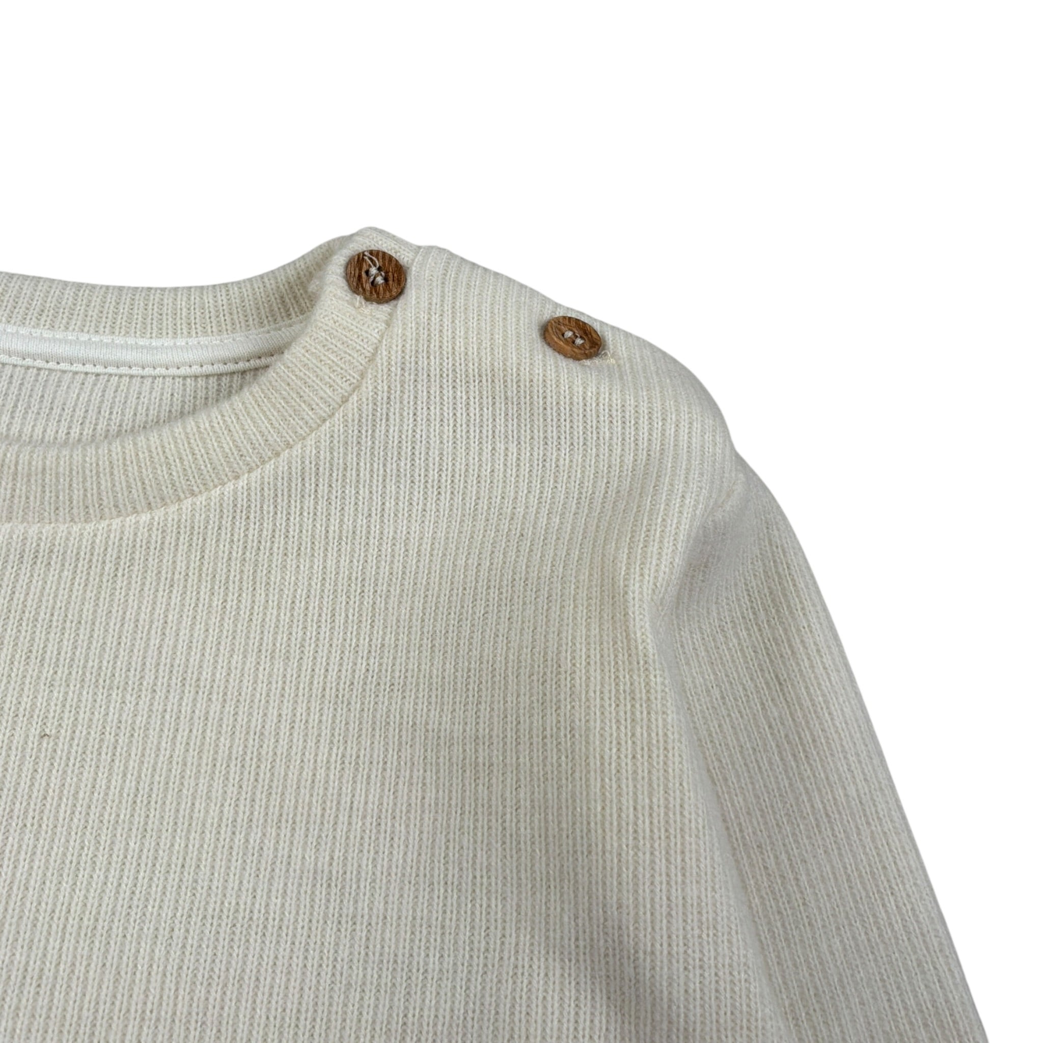 Baby Vip Maglia Girocollo tinta unita Panna per Bambino T1762J PANNA BABY VIP 
