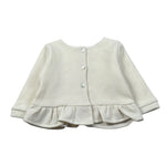 Baby Vip Cardigan tinta unita Panna per Bambina T4018IJ PANNA BABY VIP 