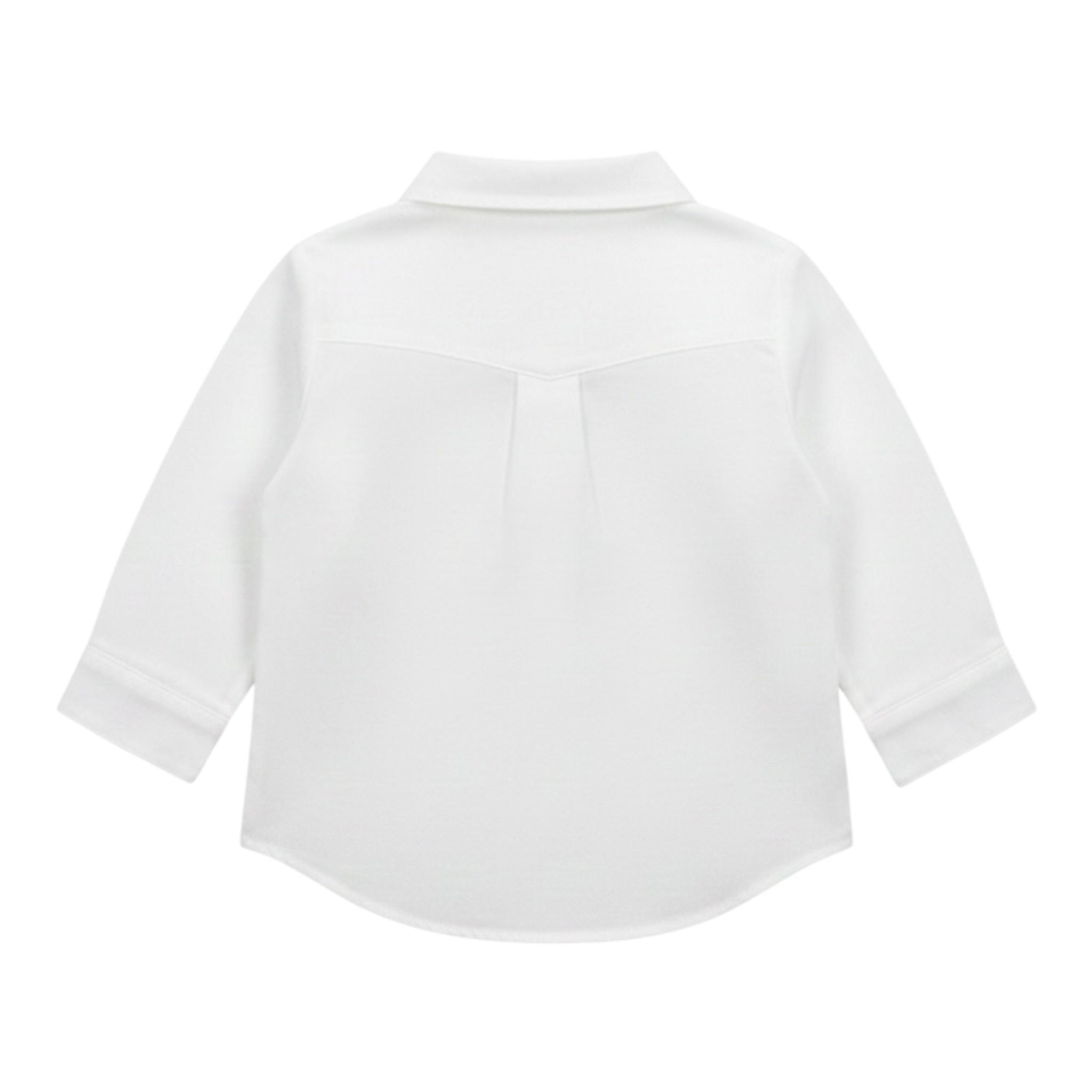 Baby Vip Camicia tinta unita Manica Lunga Bianco per Neonato T4097 BIANCO BABY VIP 