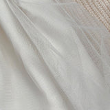 Baby Vip Abito tinta unita con Tulle Beige per Bambina T4107 BEIGE BABY VIP 