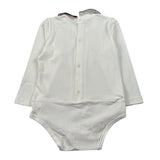 Baby Vip Body Manica Lunga Tinta Unta Panna per Neonato T411402 PANNA BABY VIP 