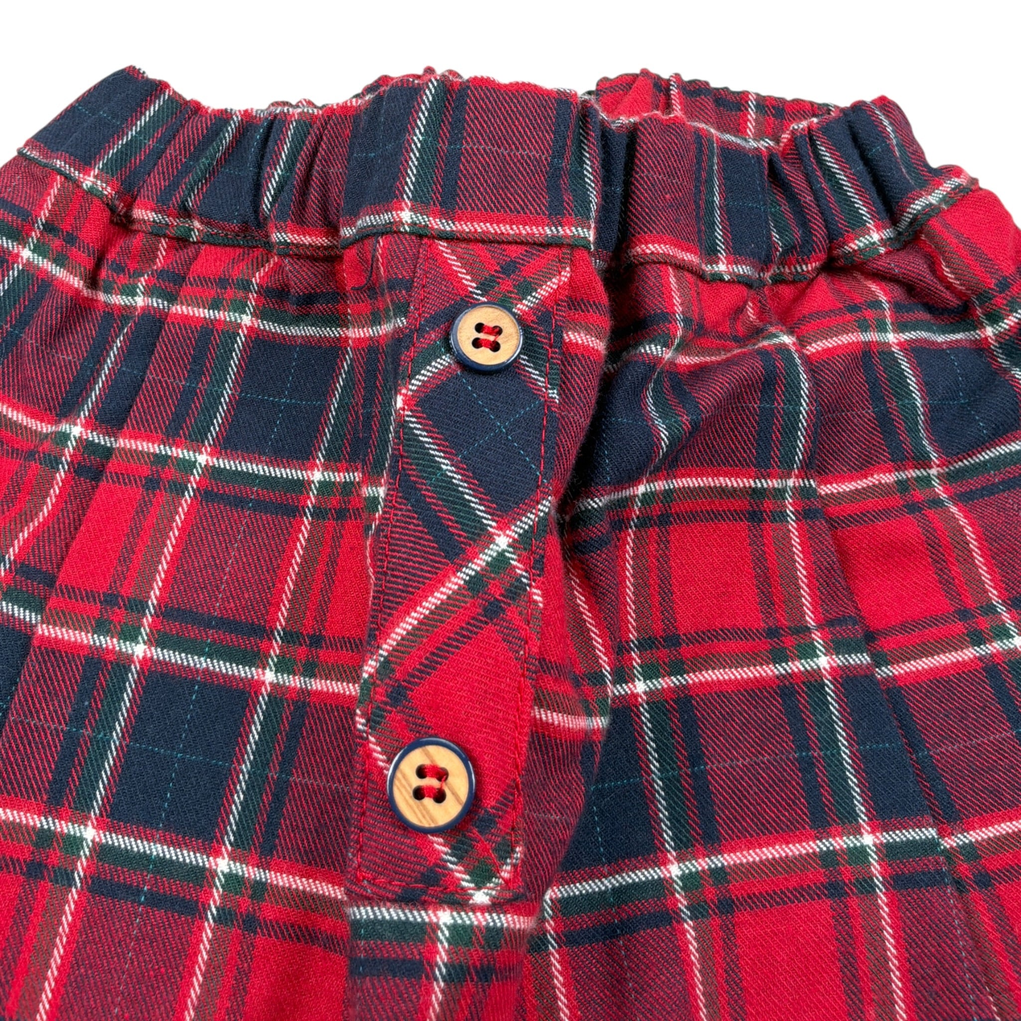 Baby Vip Pantalone Stampa Fantasia Bicolore Rosso/Blu per Bambino T412607 ROSSO/BLU BABY VIP 